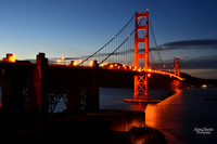 Photo Name: Golden Gate at dusk