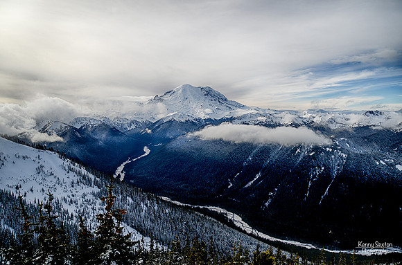 Photo Name: Rainier (wide angle view)