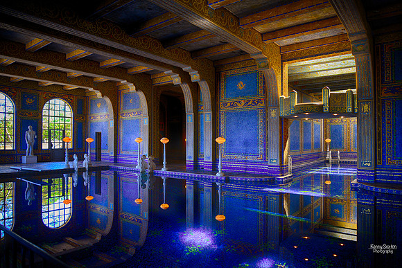 Photo Name: Hearst Castle - Indoor Pool.